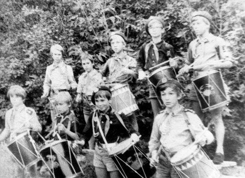 1982 Сводный отряд барабанщиков объединения 